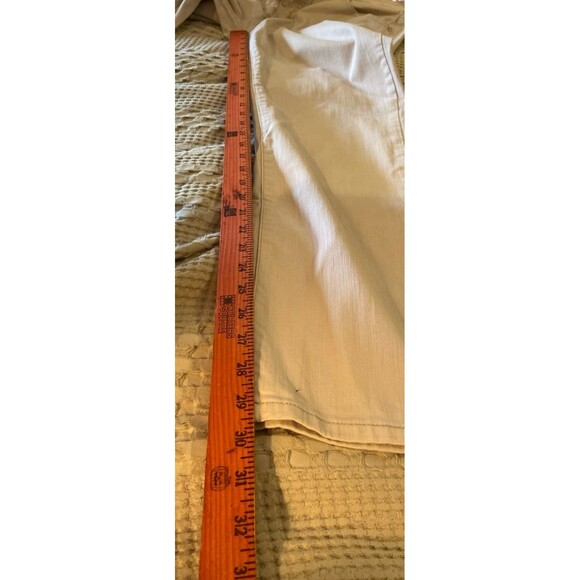 Bandolino Jeans Caroline Size 12 Cream Lightweight Pants 98% Cotton 2% Spandex - Picture 8 of 12